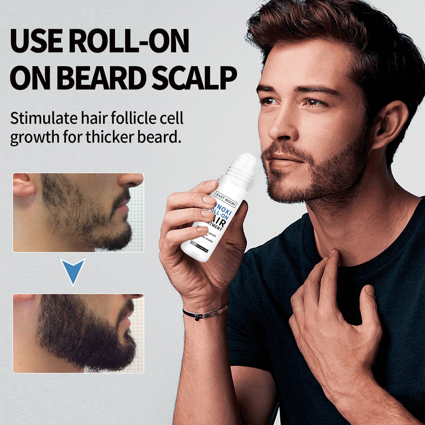 Roll Tight Hair Oil, Moisturizing Hair Care Strong, Strong And Solid Hair Repair Hairline Thick Hair Care - Korvel
