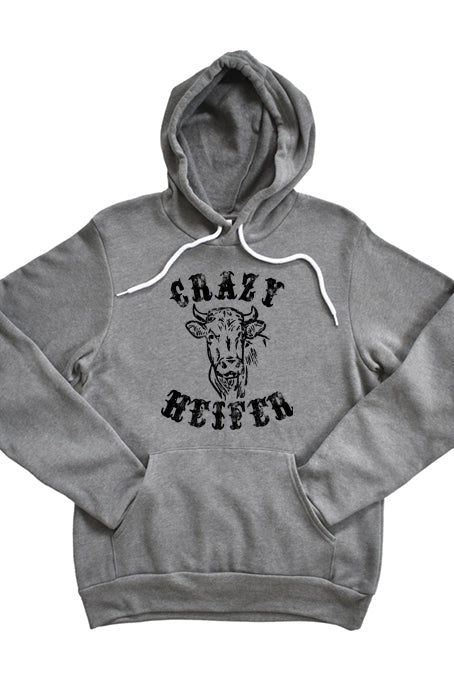 Crazy Heifer Unisex Hoodie - Korvel