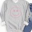 Smiley Face Unisex Cozy Sweatshirt