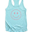 Smiley Face Racerback Tank Top
