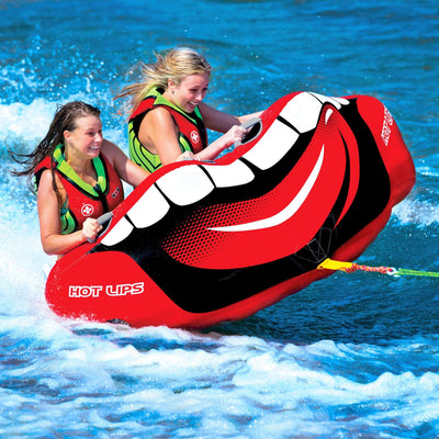 WOW Sports Hot Lips 2-Person Towable Water Tube