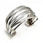 Fashion Alloy Round Chain Charms Cuff Bracelet For Women Female Gold&Silver Color Bracelets Jewelry - Korvel