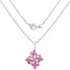 3.72 Carat Genuine Ruby .925 Sterling Silver Pendant