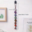 Natural Crystal Seven Color Rolling Stone Car Pendant