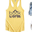 Book Worm Racerback Tank Top