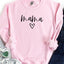 Mama Heart Unisex Cozy Sweatshirt