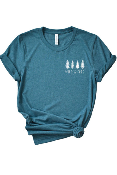 Wild & Free Tee 4195 - Korvel