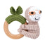Carving Name Baby Soothing Bell Newborn Gift Bath Gift Knitted Cartoon Doll - Korvel