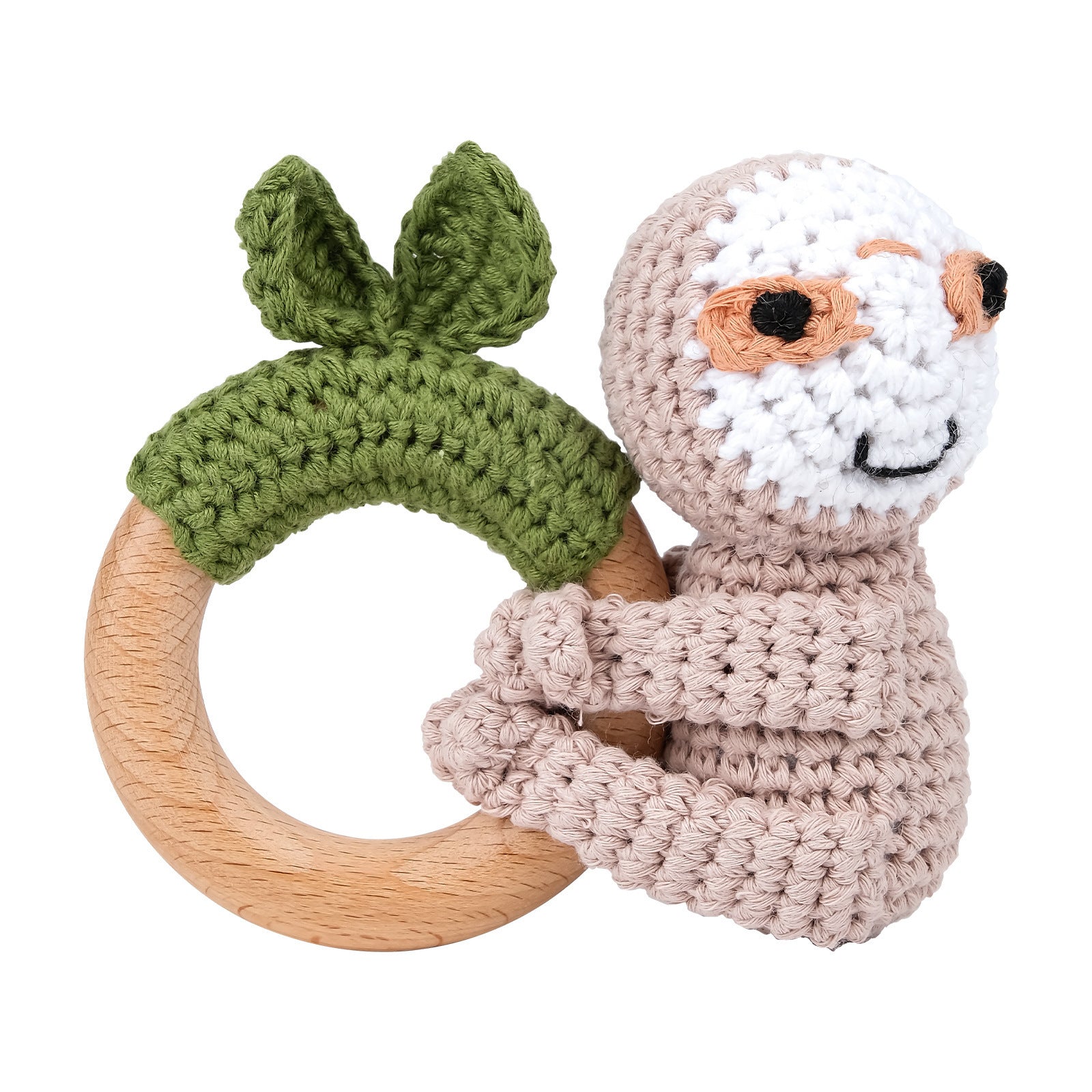 Carving Name Baby Soothing Bell Newborn Gift Bath Gift Knitted Cartoon Doll - Korvel
