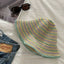 Beach Green Sun Hat - Stylish & Foldable for Summer
