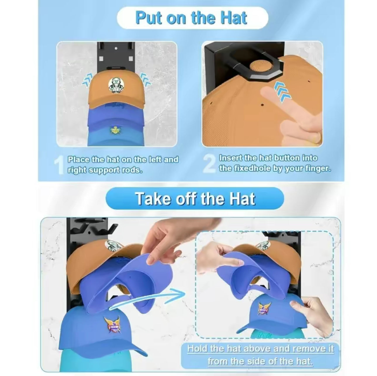 CapNest Wall Rack - Korvel