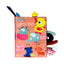 Baby toys three-dimensional cloth books that cannot be torn apart washable children's enlightenment baby ringing paper books - Korvel