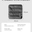 45X45cm USB Heating 3-speed Thermostat Cushion Office Sedentary Car Home Dual-use Winter Warm Physiotherapy Electric Heating Pad - Korvel