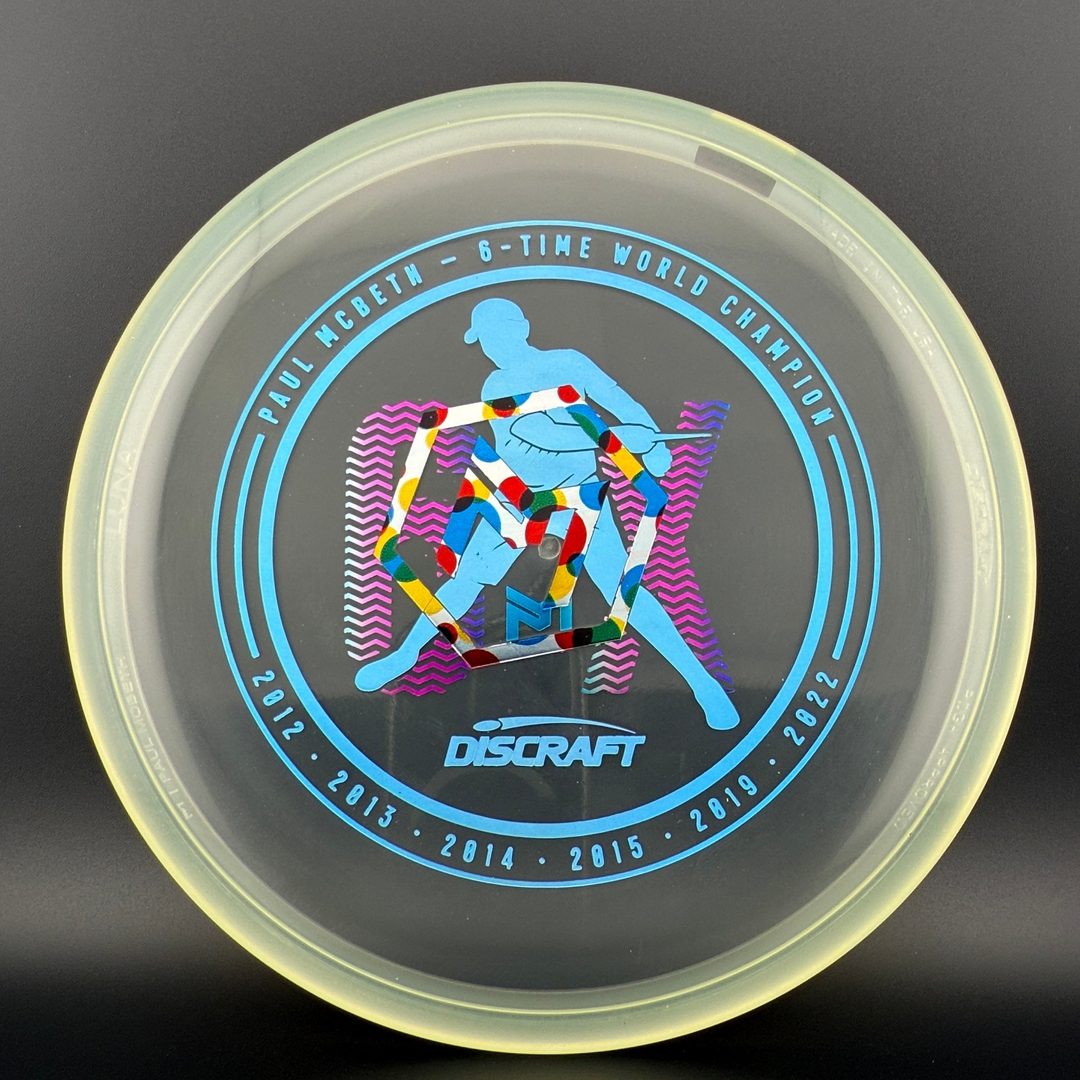 CryZtal Luna - Misprint - 6X Paul McBeth World Champion Disc