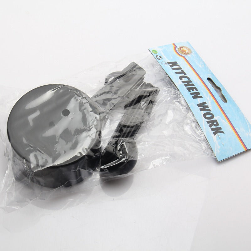 10-Piece Plastic Measuring Cups Black - Korvel