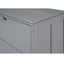 Queen Size Murphy Bed with Rotable Desk  Gray - Korvel