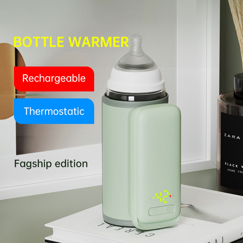 Portable USB Charging Bottle Warmer with Insulation Cover