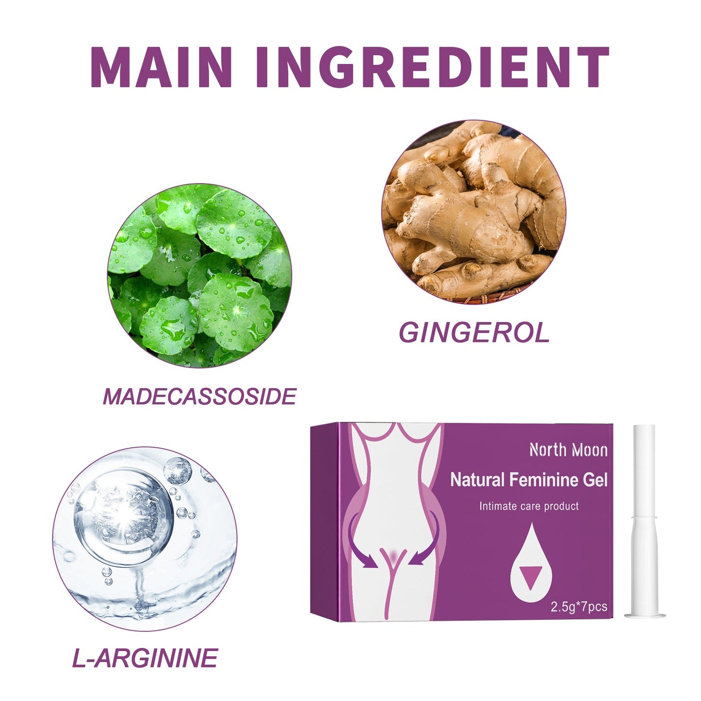 Natural Feminine Care Gel for Comfort and Freshness