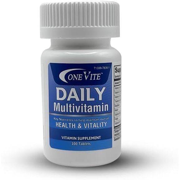 Tabletas Multivitamínicas Diarias Onevite - 100 Contenidos