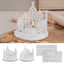Round House Candle Holder Silicone Mold for DIY Projects