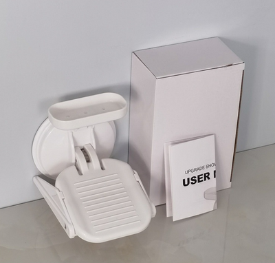 Bathroom footrest shower footrest bracket bathroom suction cup footrest storage rack suction cup - Korvel