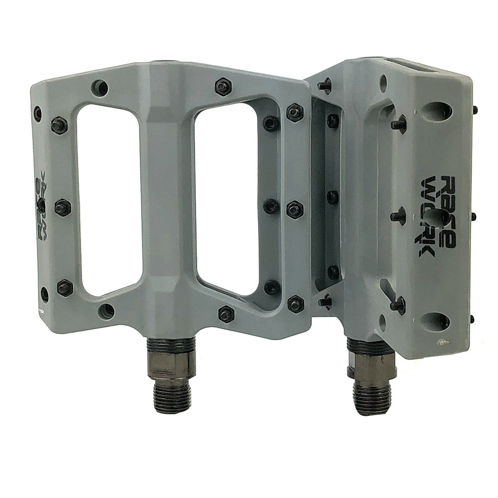 Mountain Bike Bicycle Nylon Fiber Peilin Pedal Dead Fly Bearing Pedal Non-Slip Pedal - Korvel
