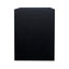 Black Glass Door Shoe Box Shoe Storage Cabinet With RGB Led Light - Korvel