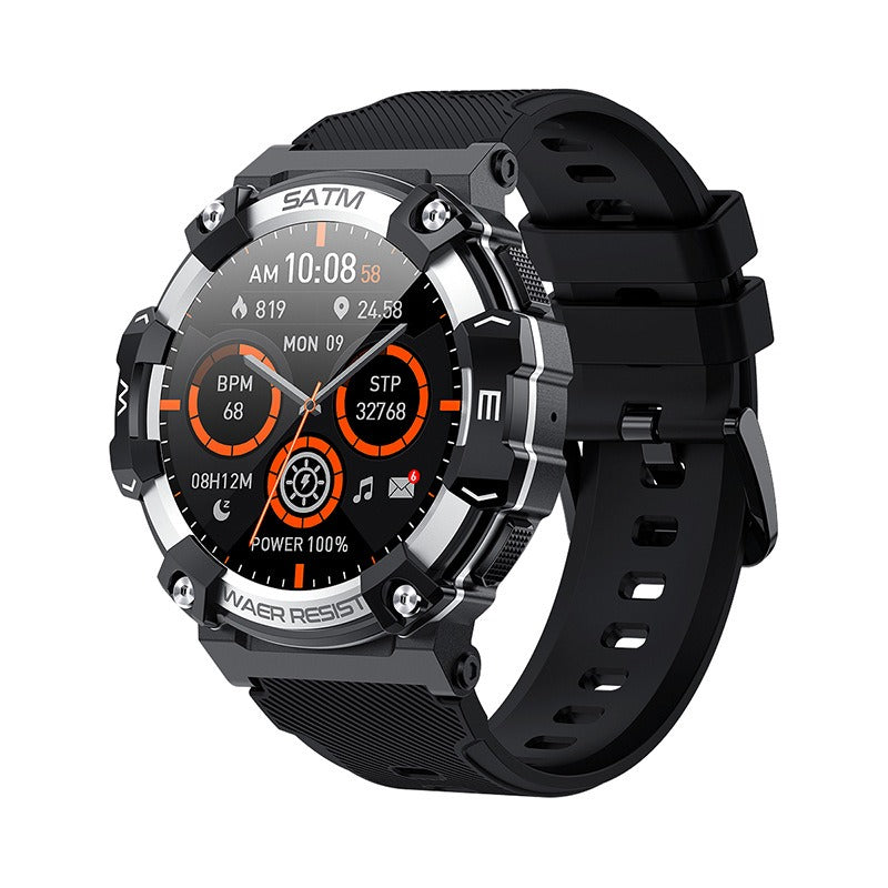 Multifunctional Smart Watch with Bluetooth and Heart Rate Detection