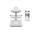 New Designed Cool Mist Essential Oil 7 Colors LED Night Light Wood Grain Cloud Rain Water Air Humidifier - Korvel