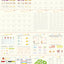 Full English version of calligraphy stickers Children's groove copybook Student hard pen practice copybook Magic writing sticker - Korvel