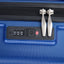 3 Piece Luggage Sets PC Lightweight & Durable Expandable Suitcase with Two Hooks, Spinner Wheels, TSA Lock, (21/25/29) Dark Blue - Korvel