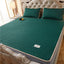 Summer Bed Sheet Ice Silk Mat Soft and Comfortable Latex Mattress Bedding Three-piece Breathable Mat for Comfortable Sleep - Korvel
