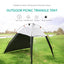 Pop Up Beach Tent Sun Shade Shelter Anti-UV Shelter Fully Automatic Folding Camping Tent - Korvel