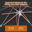 360° adjustable fishing sun umbrella: anti-UV, rainproof, portable large outdoor shade. - Korvel