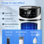 Premium Six-Speed Silent AC Cooling Fan - Portable & Bladeless