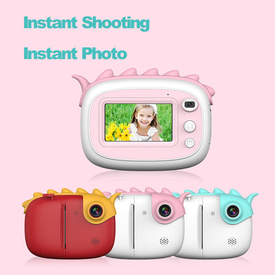 The New Shoot-And-Get High Definition Children's Camera Print Photo Camera Shoot And Get Printable DIY Graffiti - Korvel