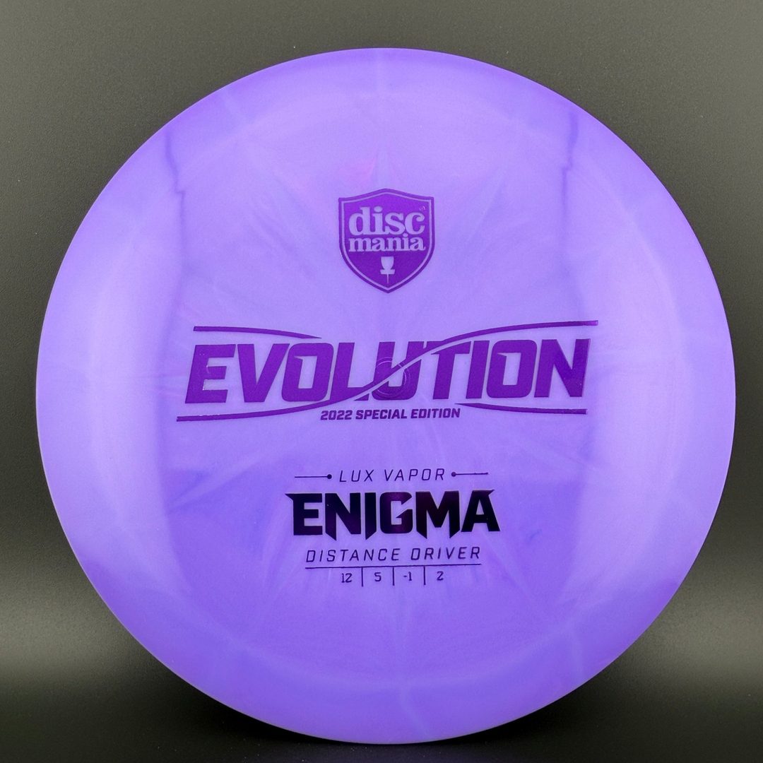 Lux Vapor Enigma - Special Edition 2022 Disc Golf Driver