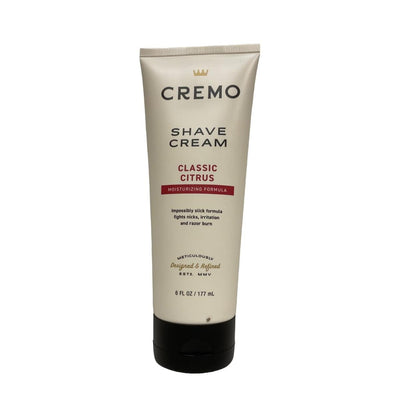 Crème à raser hydratante Cremo Classic Citrus 6 Oz