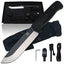 Bushwhacker D2 Steel Bushcraft Survival Knife Gift Set - Ultimate Outdoor Companion - Korvel