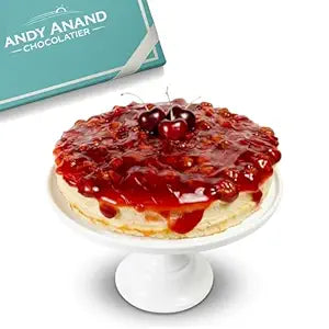 Andy Anand's Sugar Free Cherry Cake - 9" Moist & Decadent