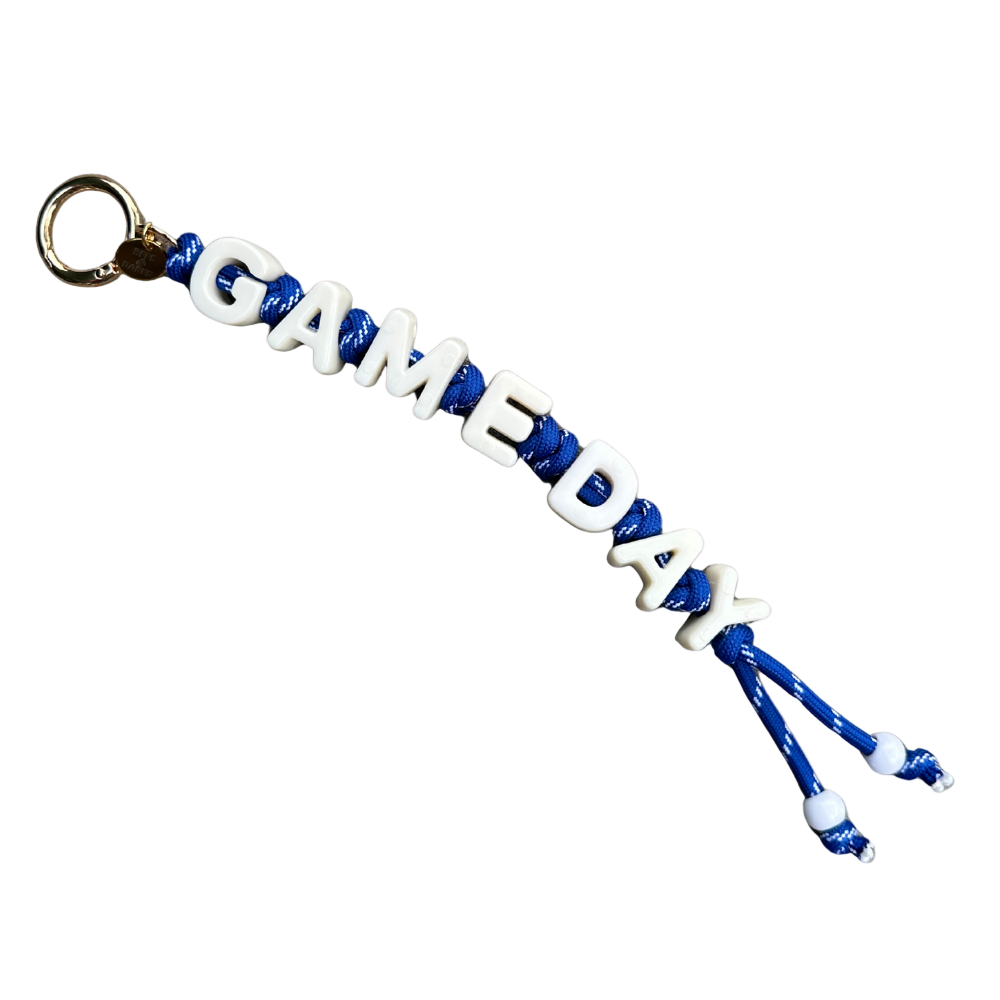 Game Day Bag Charm - Stylish Keychain Accessory