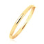 14k Yellow Gold Polished Children's Bangle