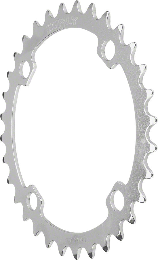 Plato de cadena de acero inoxidable Surly 34t x 104mm