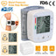 Digital Wrist Blood Pressure Monitor with Memory and LCD Display