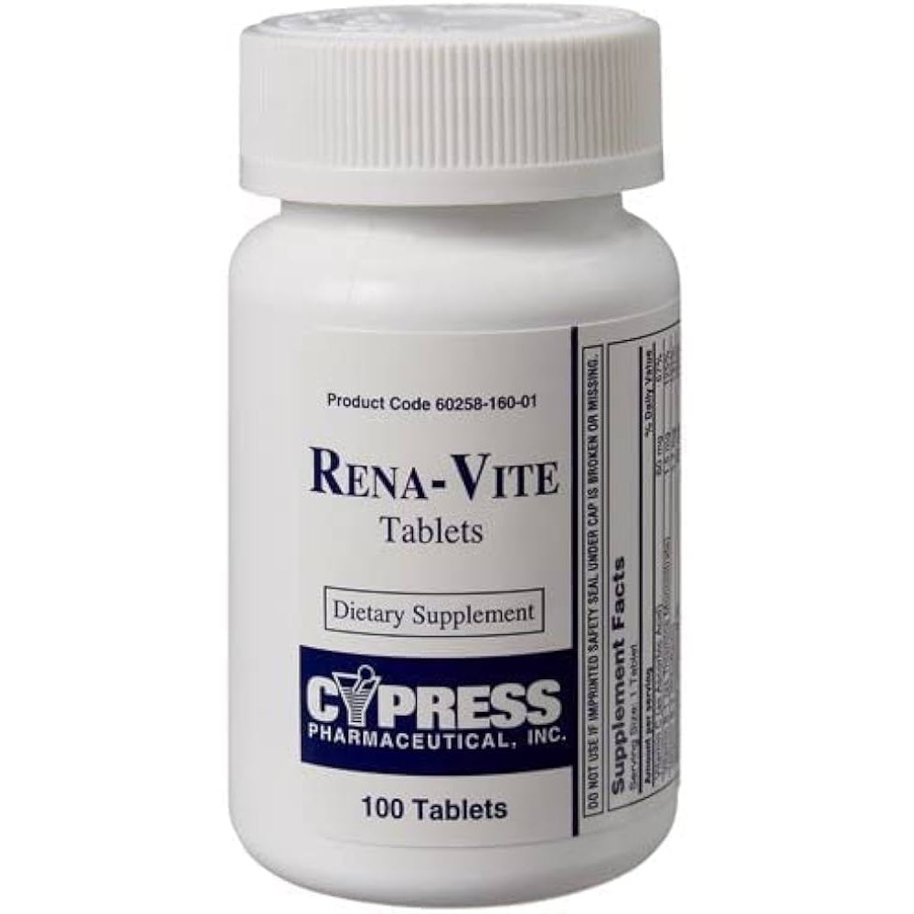 Fórmula de Vitaminas Renales Especializadas Rena-Vite, 100 Contenidos