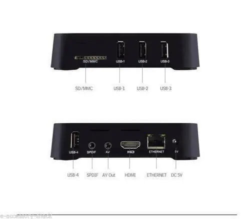 MXQ Pro 4K Ultra HD Smart TV Box Media Player