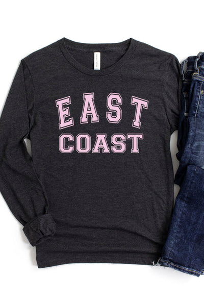 East Coast Unisex Long Sleeve Tee 4201 - Korvel