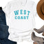 Premium Unisex Baseball Training Tee - West Coast 4202 - Korvel