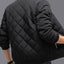 Stylish Rhombic Design Cotton Puffer Jacket for Men