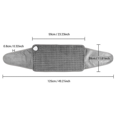 9-speed timed hot compress multifunctional electric blanket household lumbar disc waist protection heating pad waist belt - Korvel